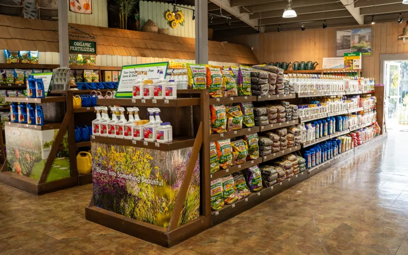 a store with shelves of products