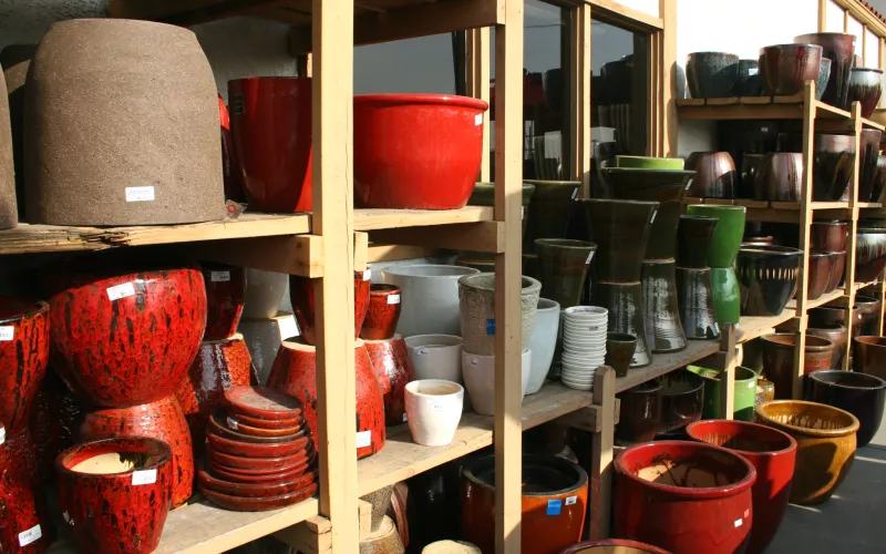 a group of items on a table