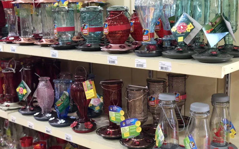 wide selection of hummingbird feeders including glass hummingbird feeders