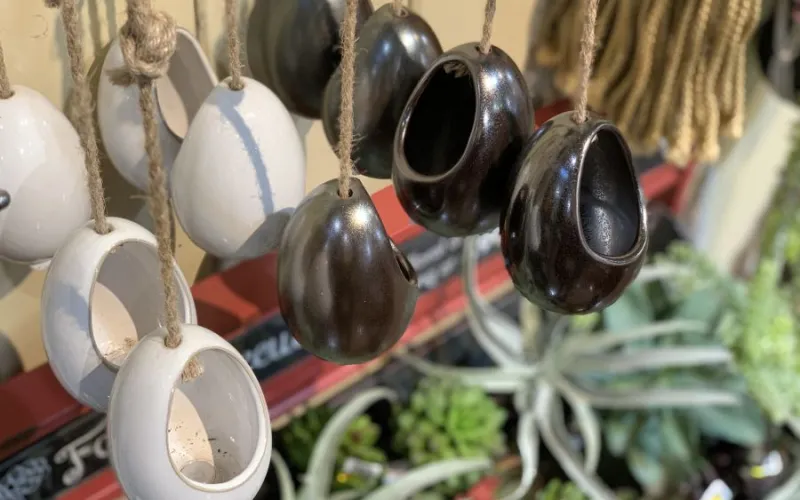 hanging planters