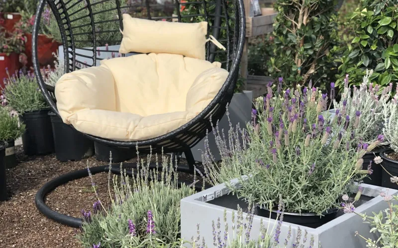 Hanging Egg Chair Black