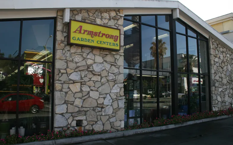a store in a brick building