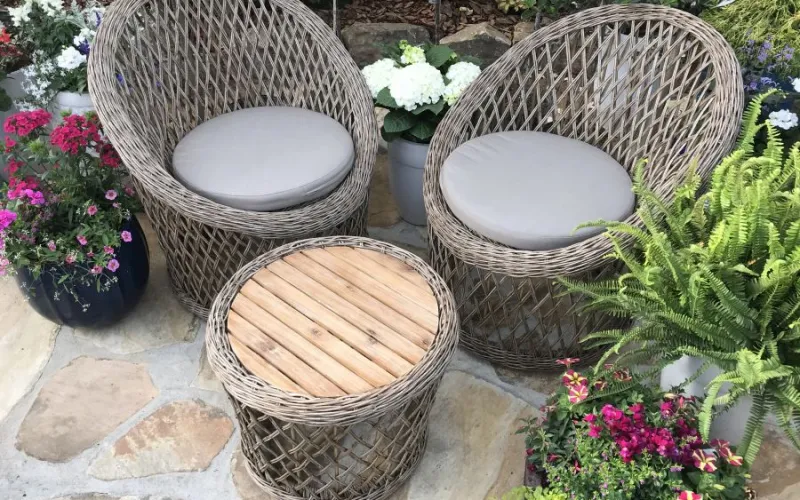 patio furniture seating group