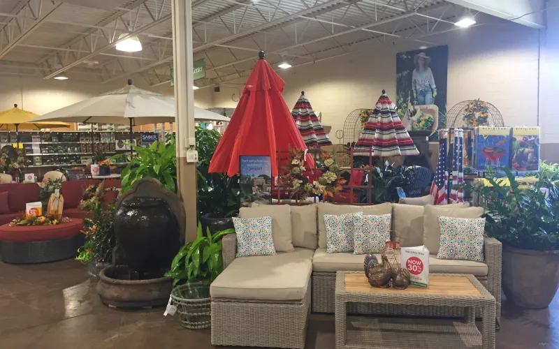 a room filled with lots of furniture