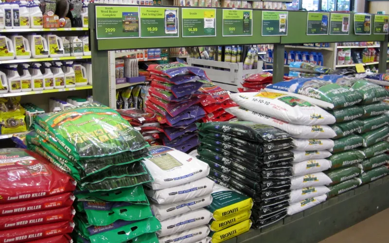 a bunch of items that are on display in a store