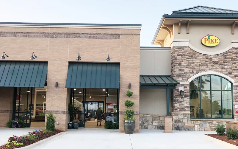 a clock on the side of a building