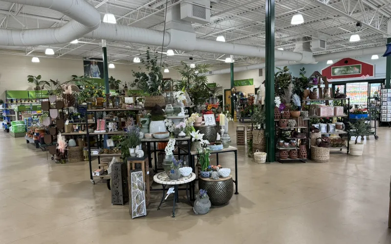 a store with a large display of items