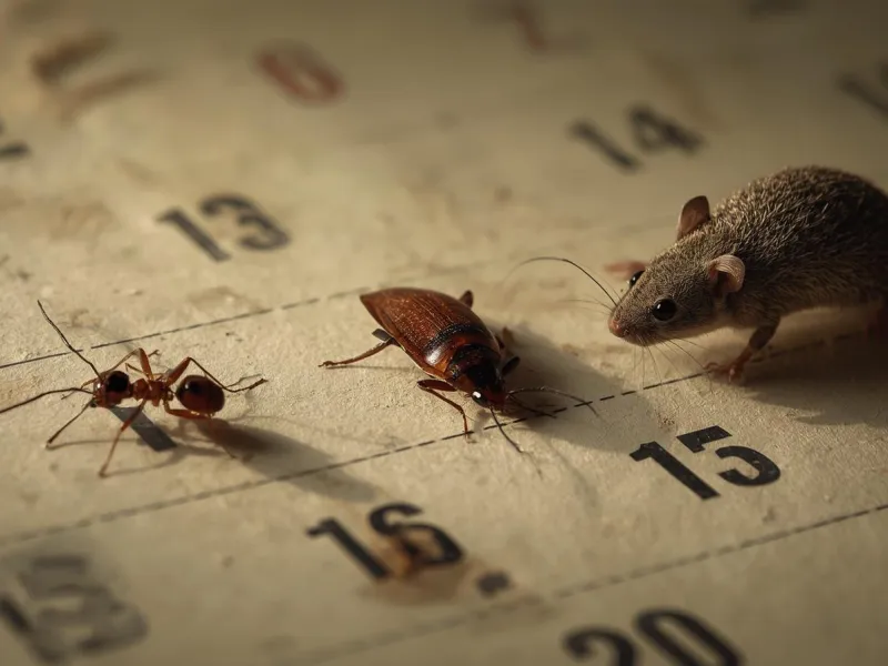 Pest Activity Calendar