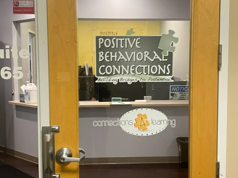 a door with a sign on it