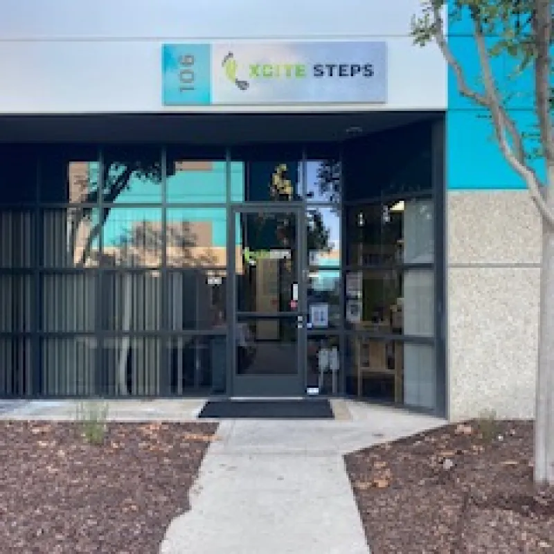 Xcite Steps outside of building