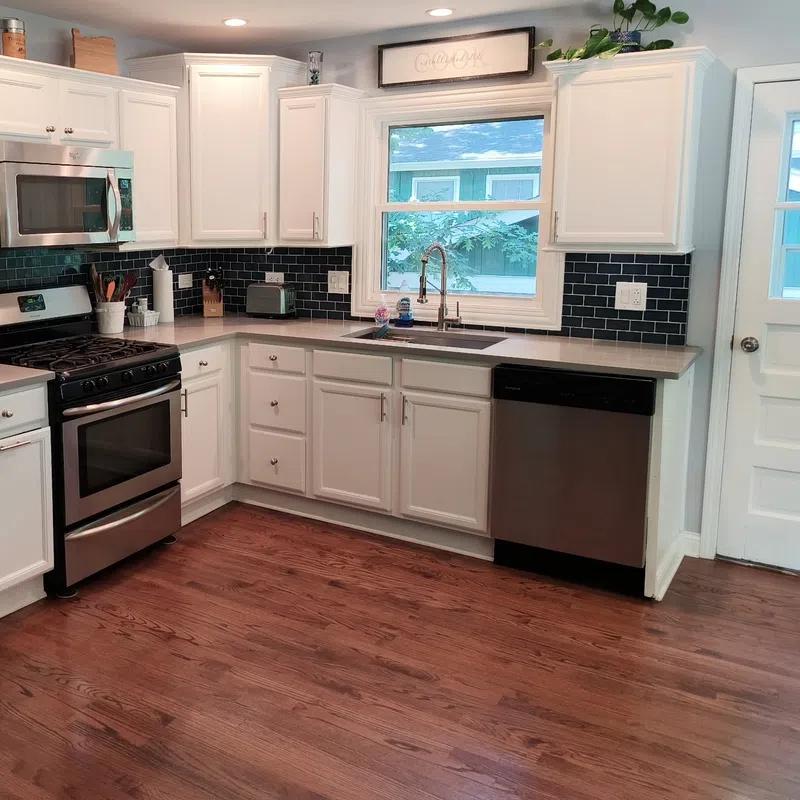 kitchen in Orland Park, Illinois cleaned by the professionals at MaidPro