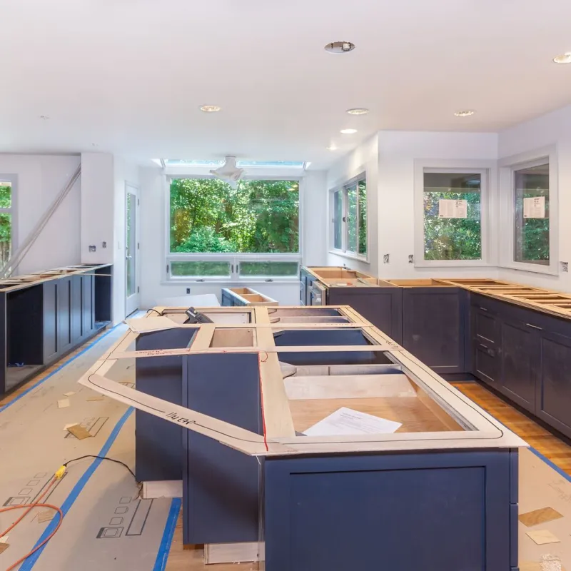 a room with a pool table and a window