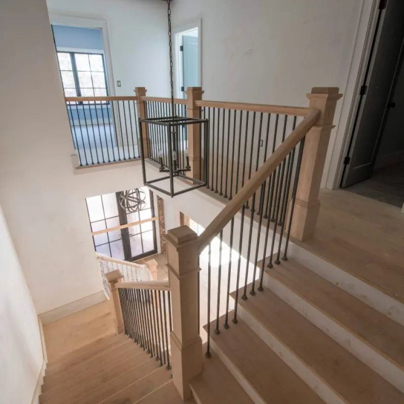 a staircase in a house