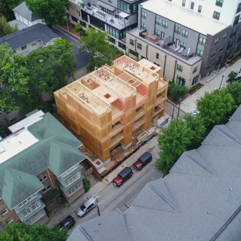 a building with a lot of windows