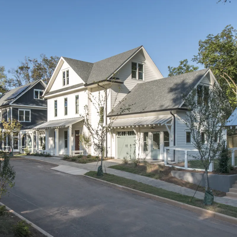a row of houses