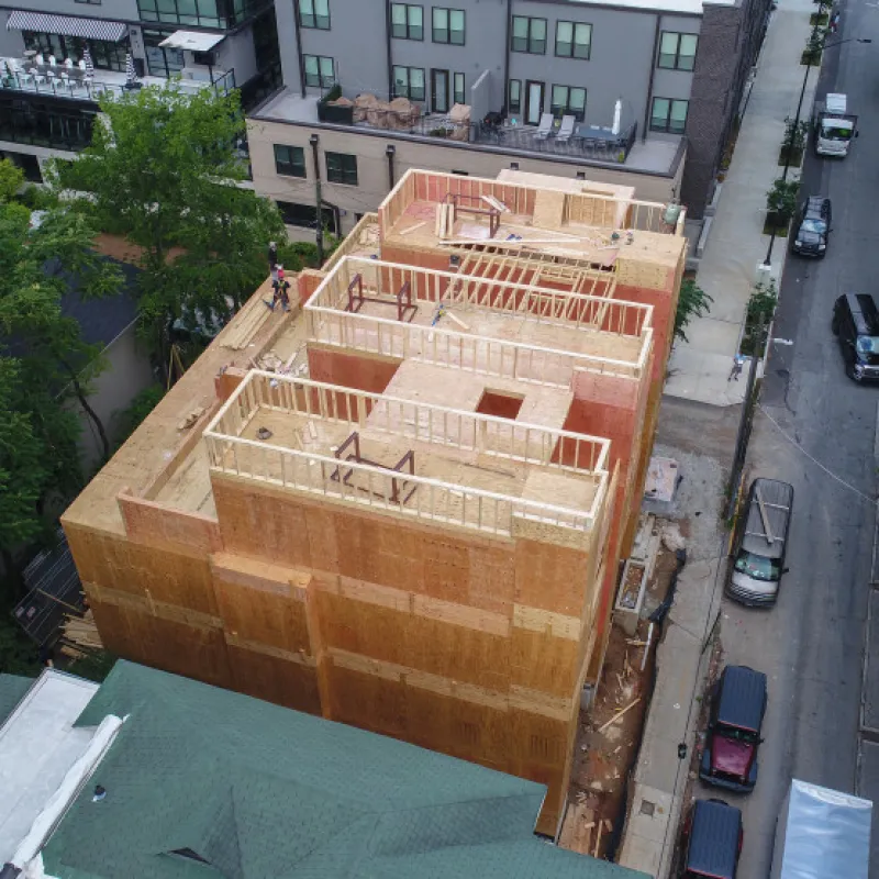 a building with a lot of windows