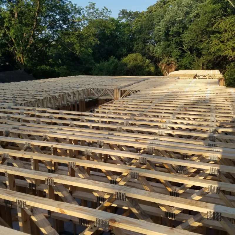 a roof with many shingles