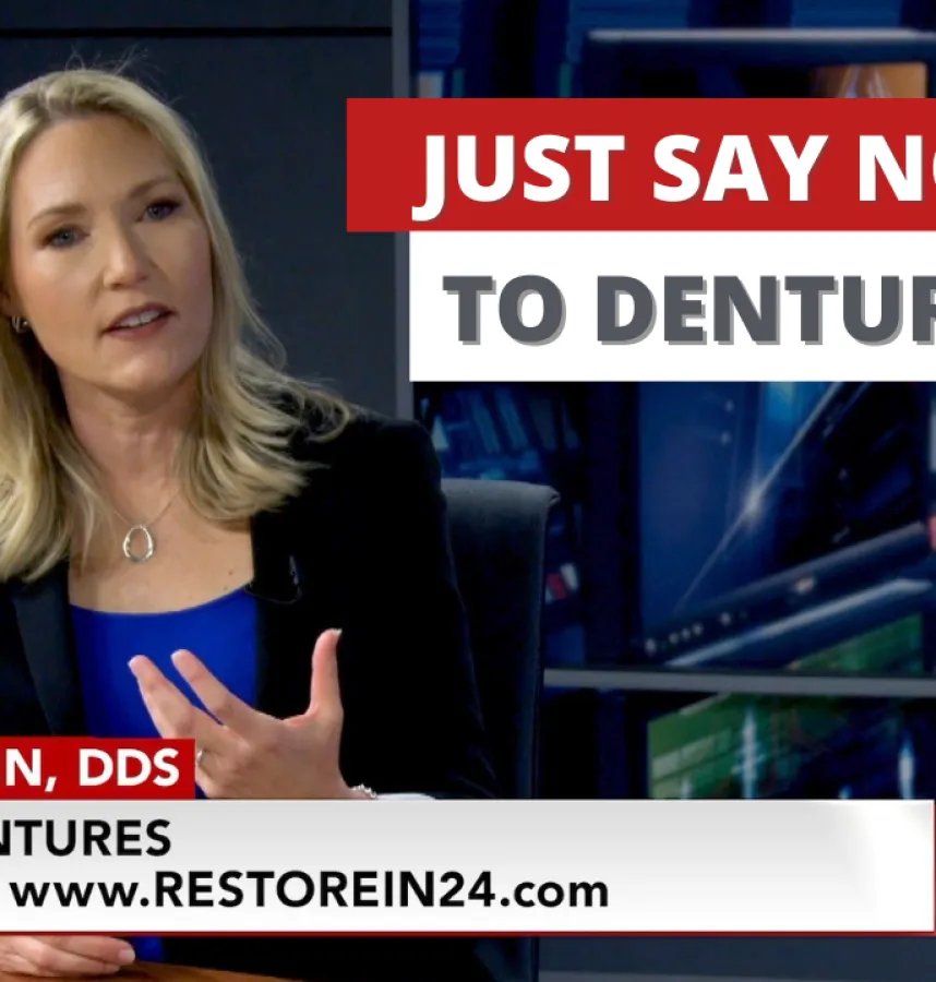 No More Dentures! How All-on-4/All-on-6 Dental Implants Can Help You!