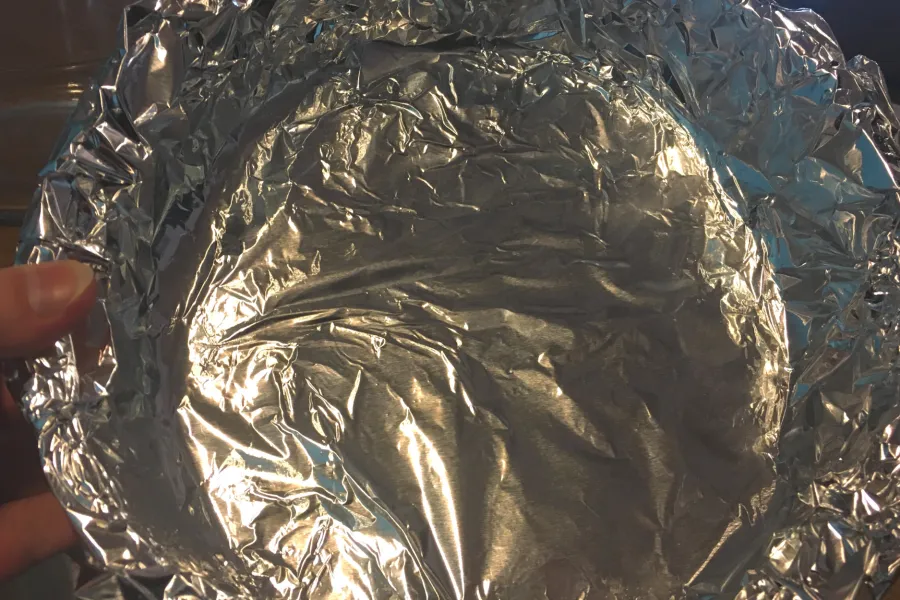 Pie tin, aluminum foil