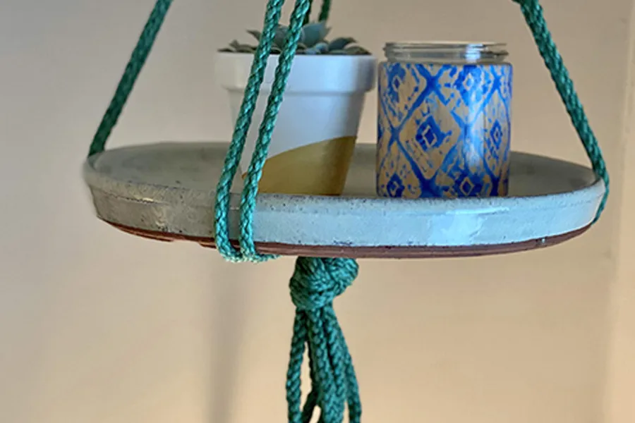 Plant saucer with pots