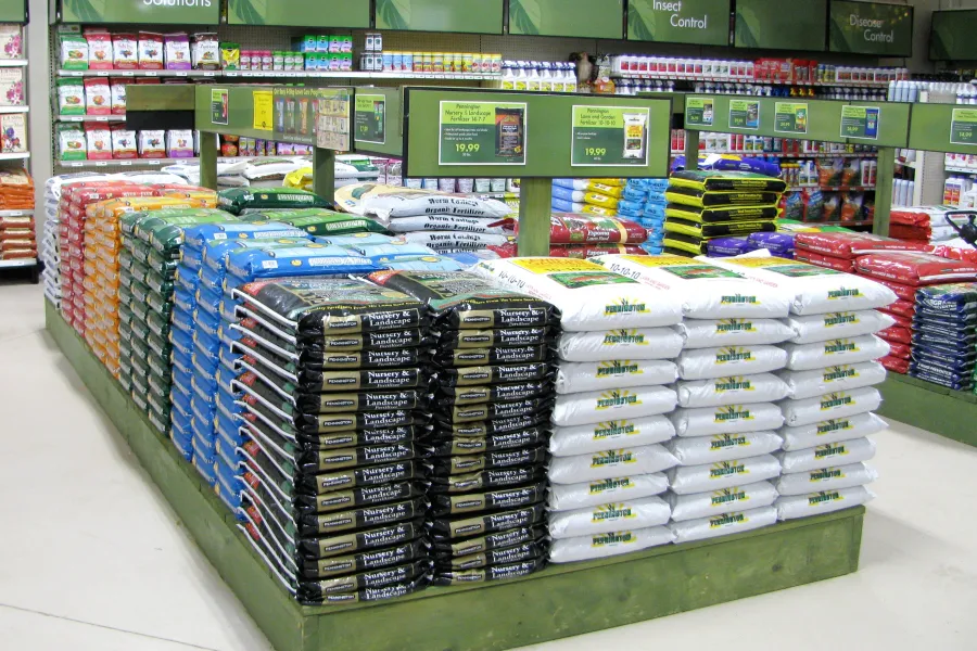 a display in a store