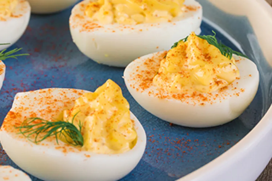 Dilly Deviled Eggs