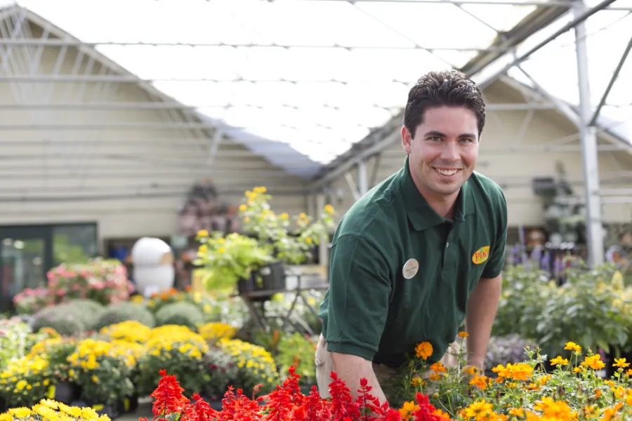 Pike make associate in greenhouse
