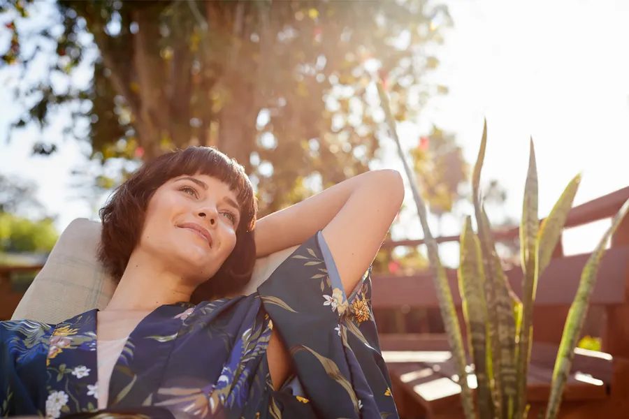 a woman posing for a picture