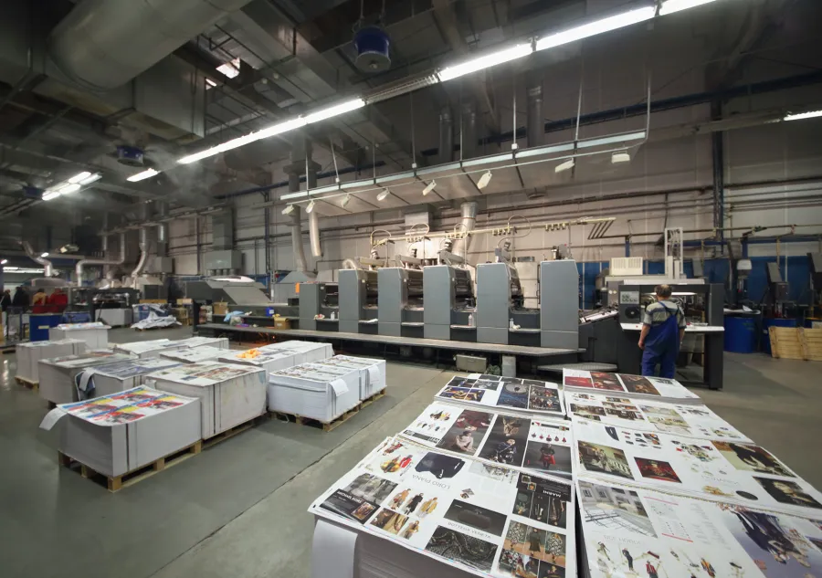 Commercial printing clearance services