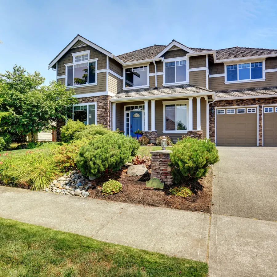 a house with a driveway