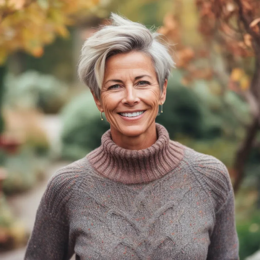 a man smiling for the camera