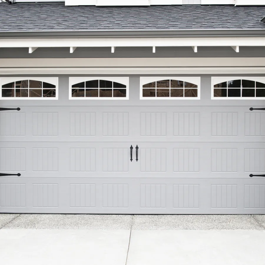 a garage with a garage