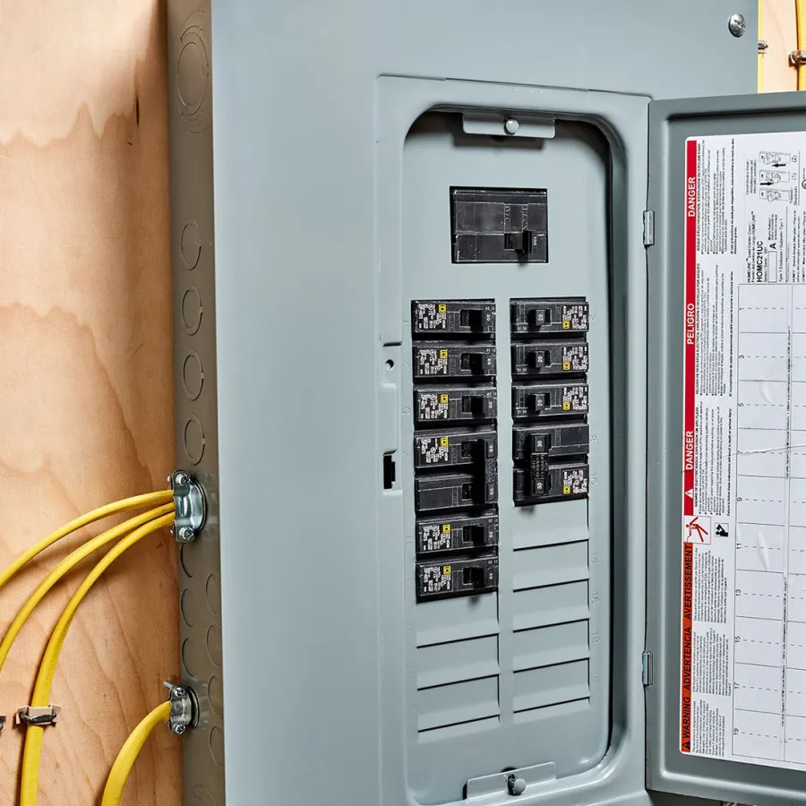 a close-up of a server room