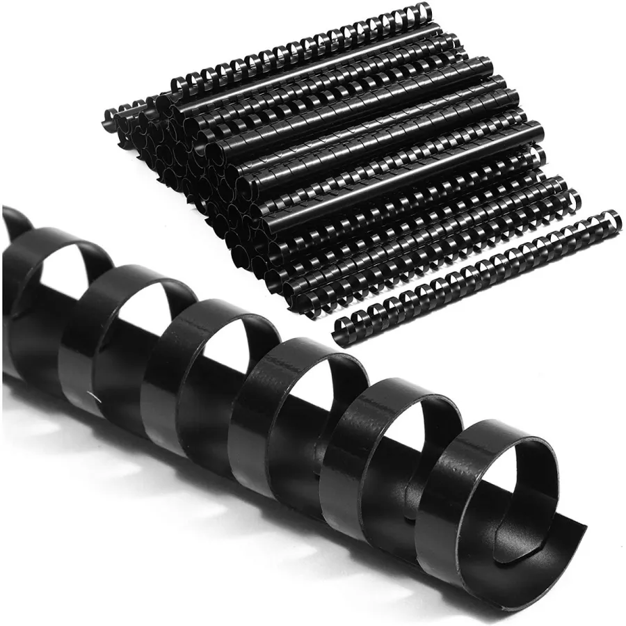 Black Spines for Comb Binding