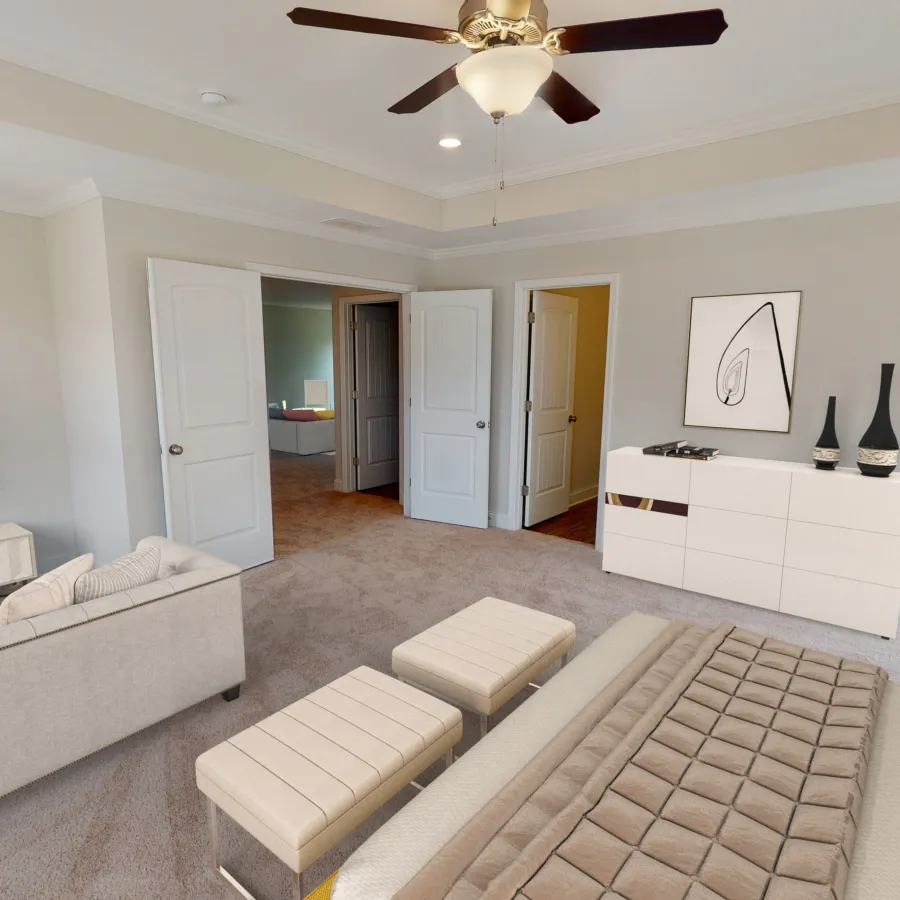 a view of a living room
