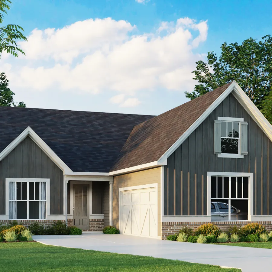 a house with a driveway