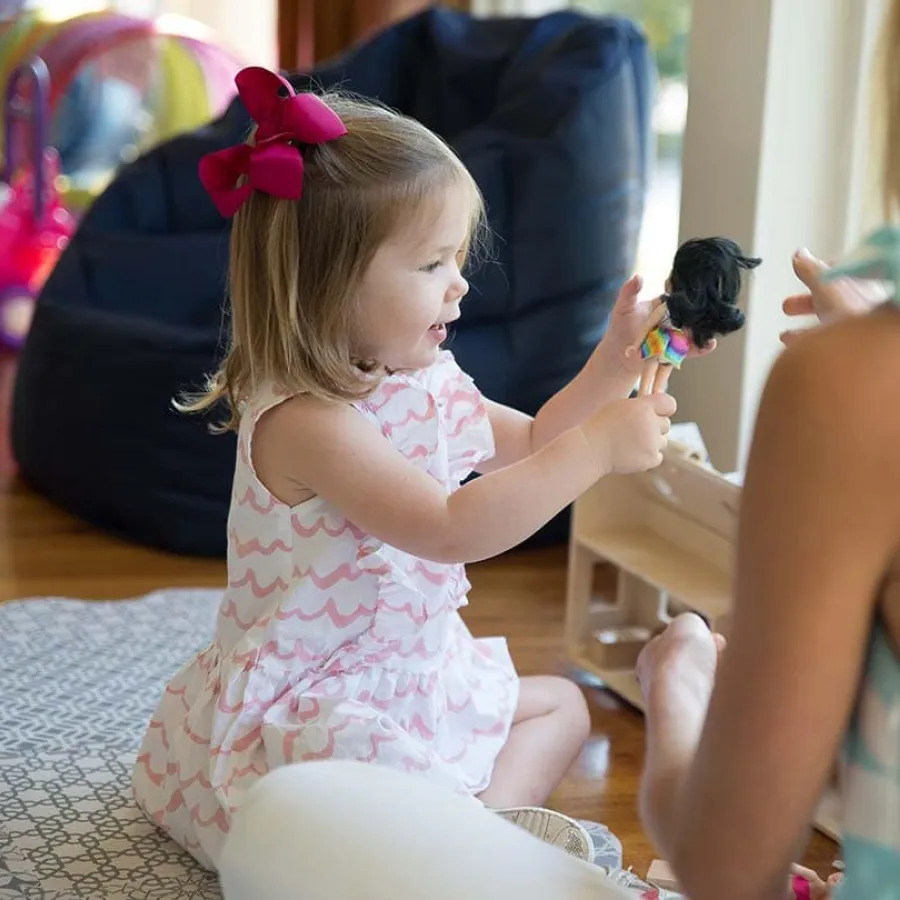 a person and a child