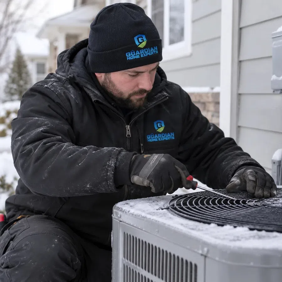 Residential heat pump system providing dependable year-round heating and cooling comfort in Cartersville, GA