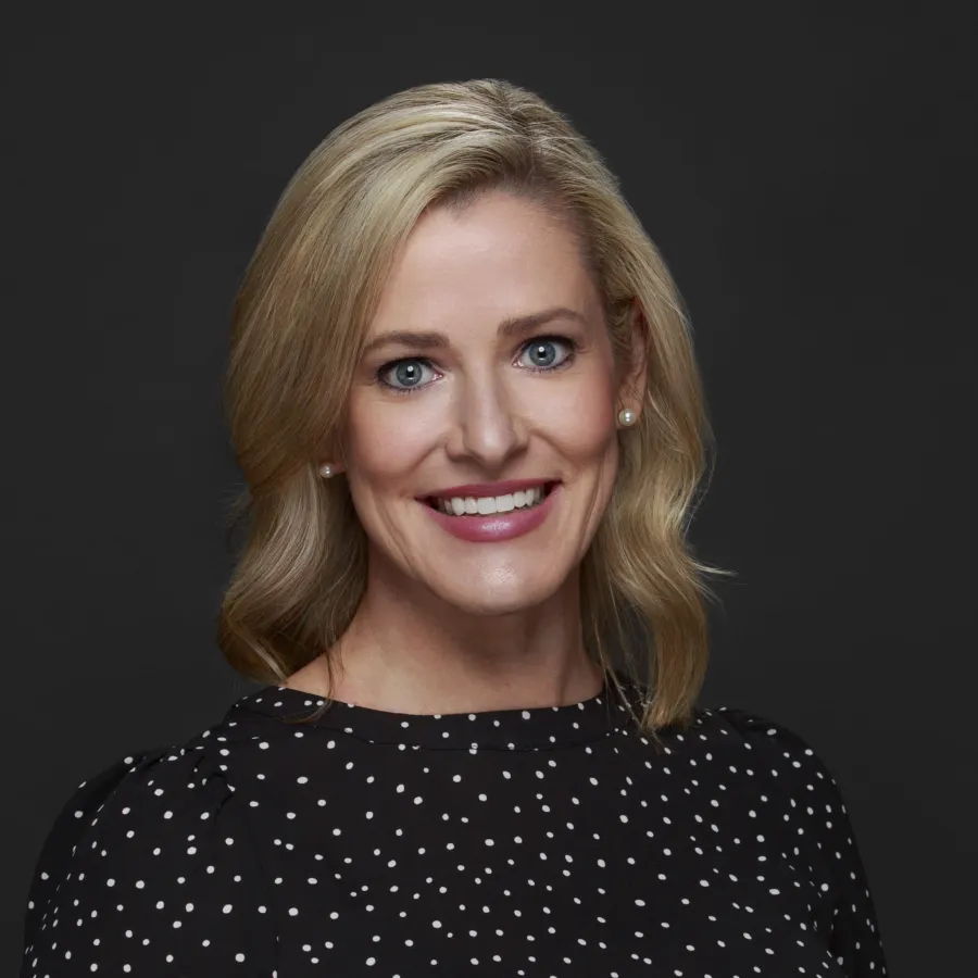 a person with blonde hair