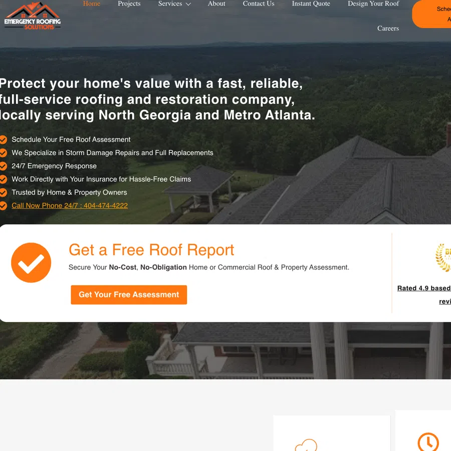 Residential roof with detailed shingles surrounded by lush greenery under a cloudy sky, highlighting durable roofing.