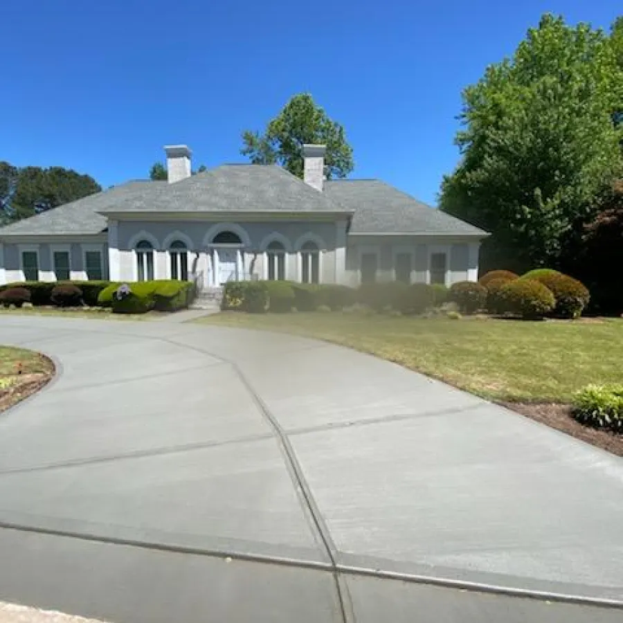 a house with a driveway