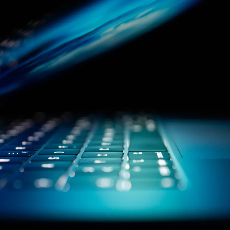 a close-up of a keyboard
