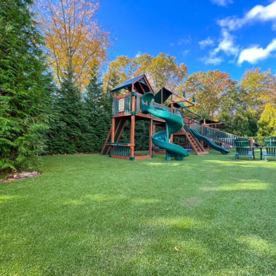 a small children's playground
