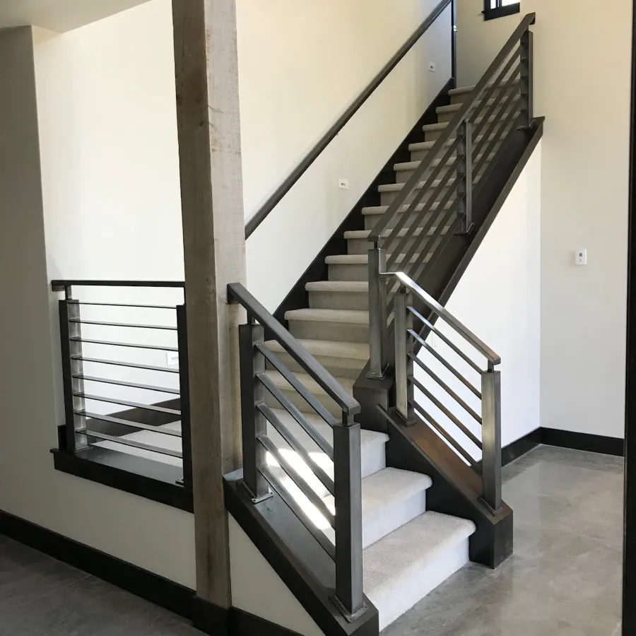 vetted fabrication custom steel railing bozeman montana