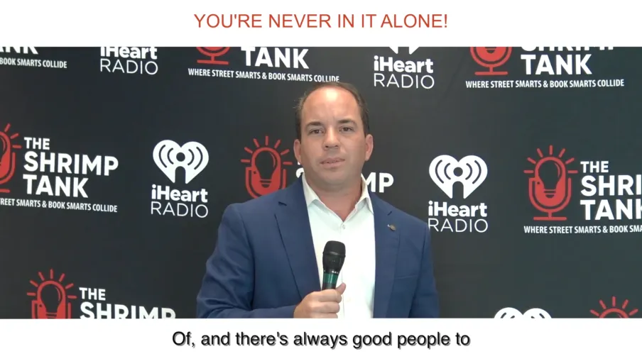 a man speaking into a microphone