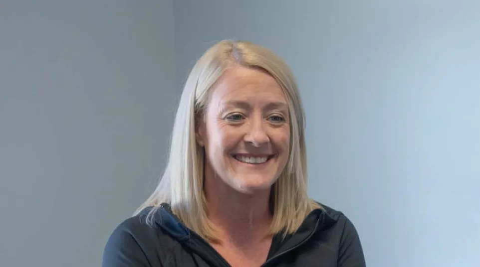 female dental staff member of East Limestone Family Dental