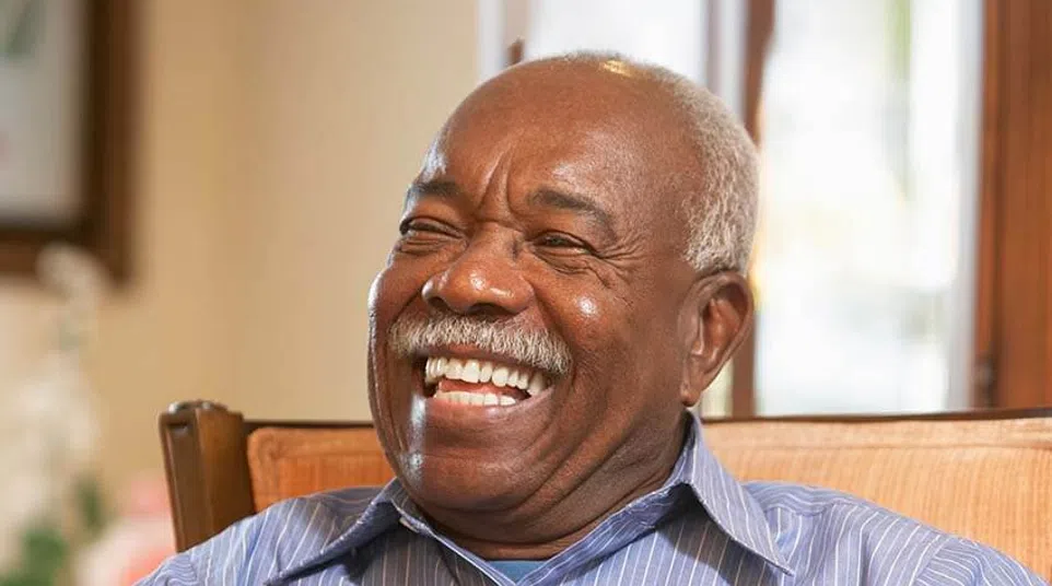 a man smiling for the camera