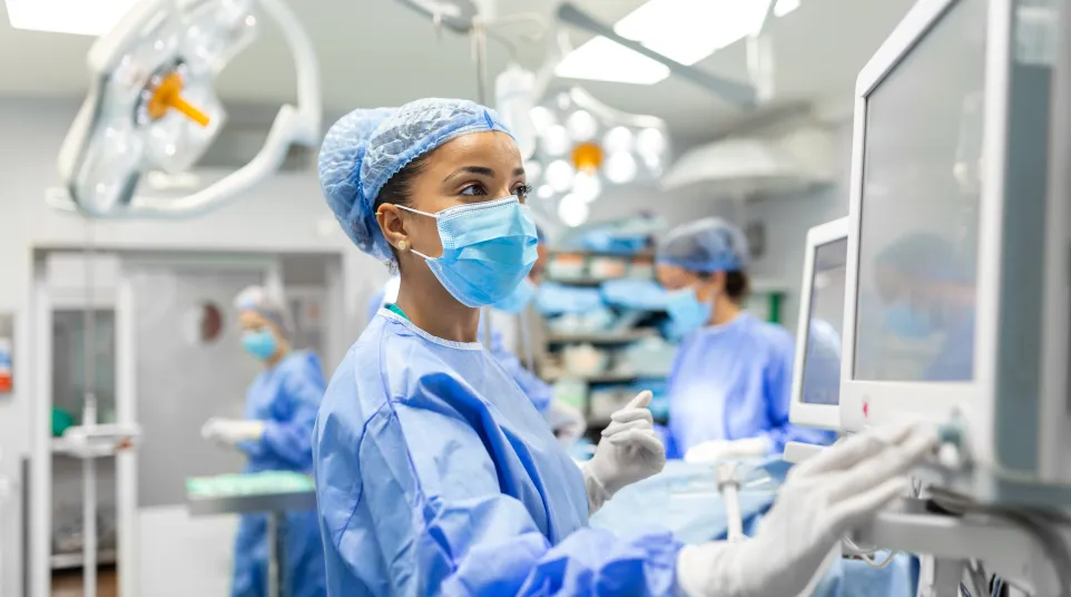 a group of surgeons in a room