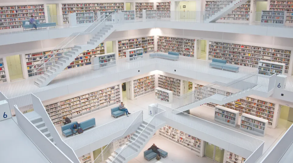 a high angle view of a building