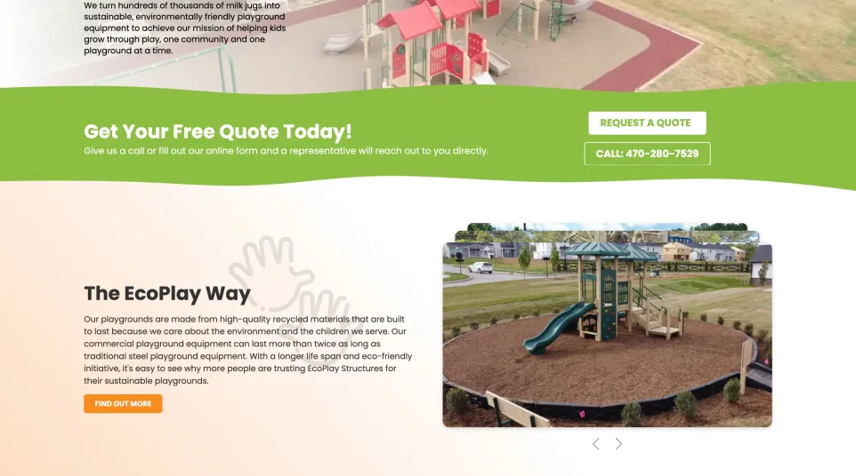 graphical user interface, website